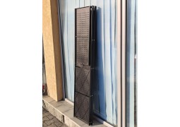 Металевий стелаж в стилі Лофт 710х340х1580мм.чорний.